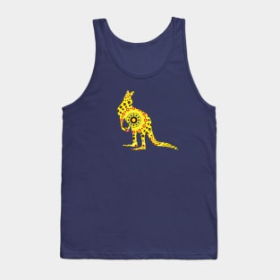 Australian aboriginal kangaroo Tank Top